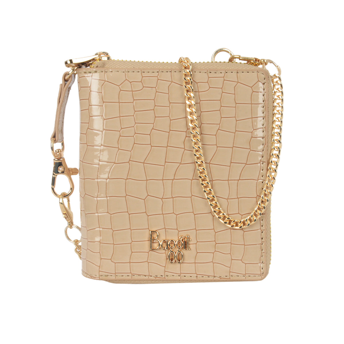 Albany Beige Small Ziparound wallets