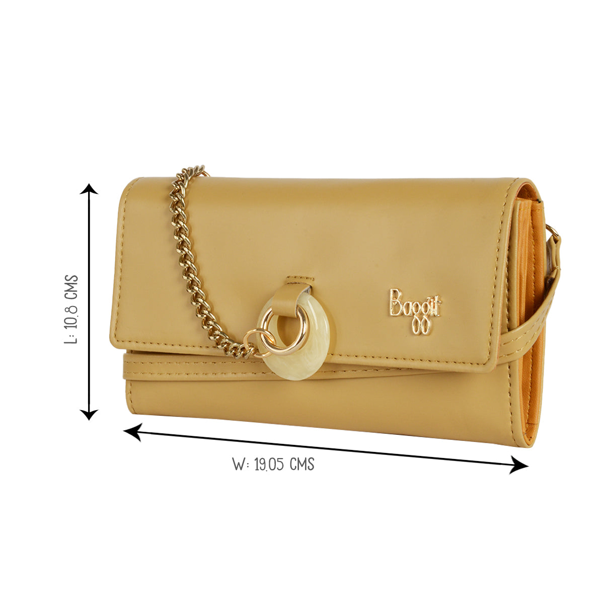 Beauti Yellow Large Basic Wallet