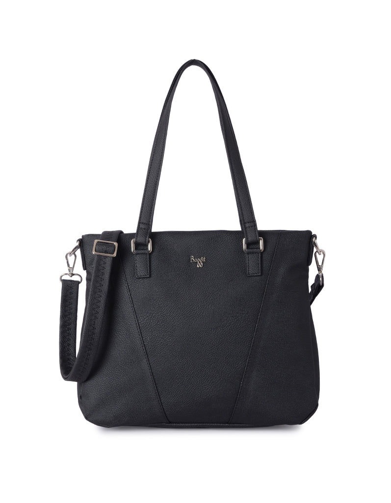 Bizzy Black Medium Tote Bag