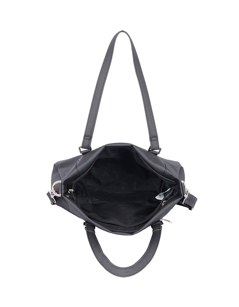 Bizzy Black Medium Tote Bag