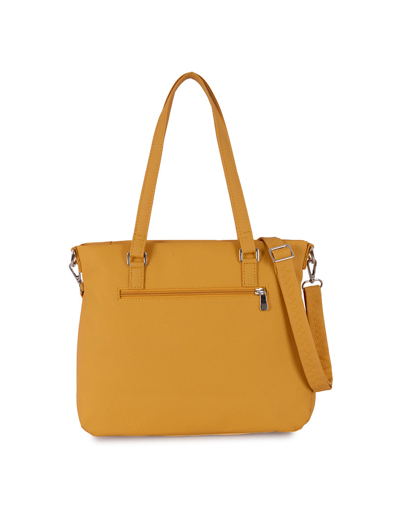 Bizzy Yellow Medium Tote Bag