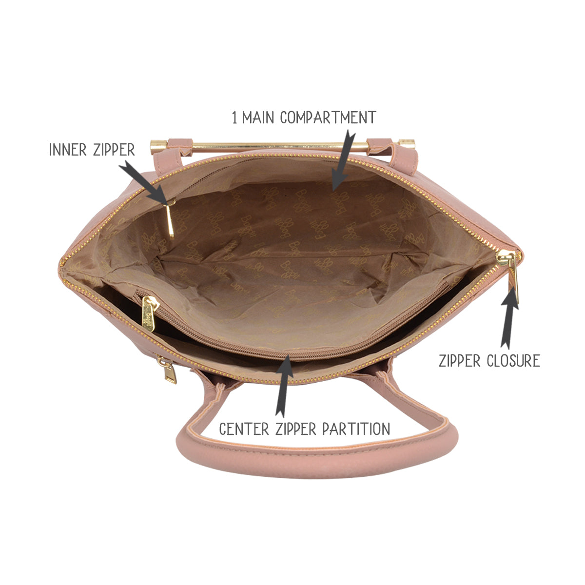 Blip Pink Large Tote Bag