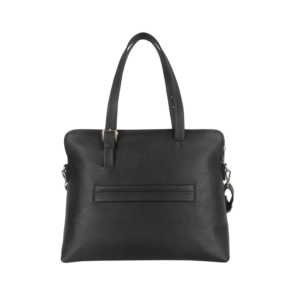 Bold Black Large Laptop Tote Bags