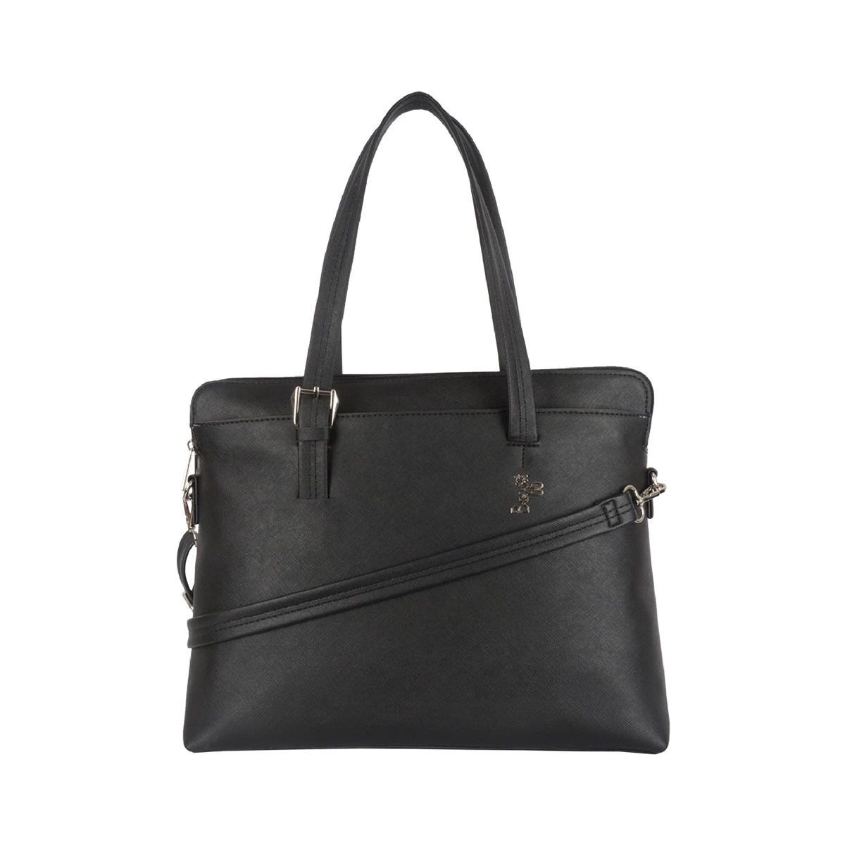 Bold Black Large Laptop Tote Bags