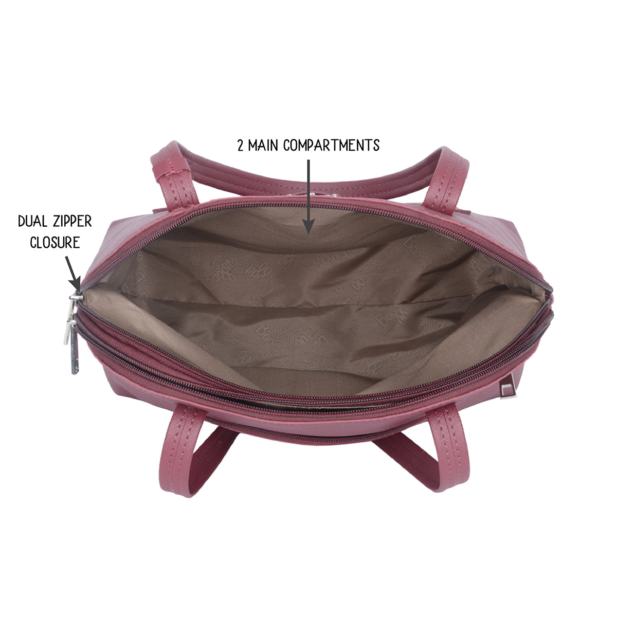 Brick Red Large Bowling Bags