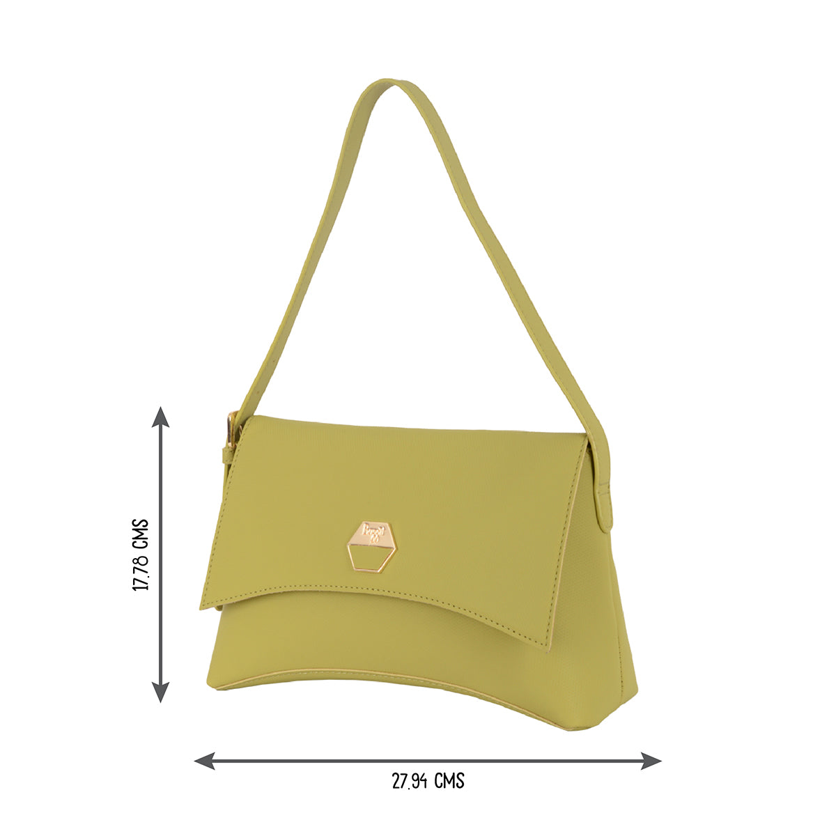Bunbury Green Small Baguette Bags