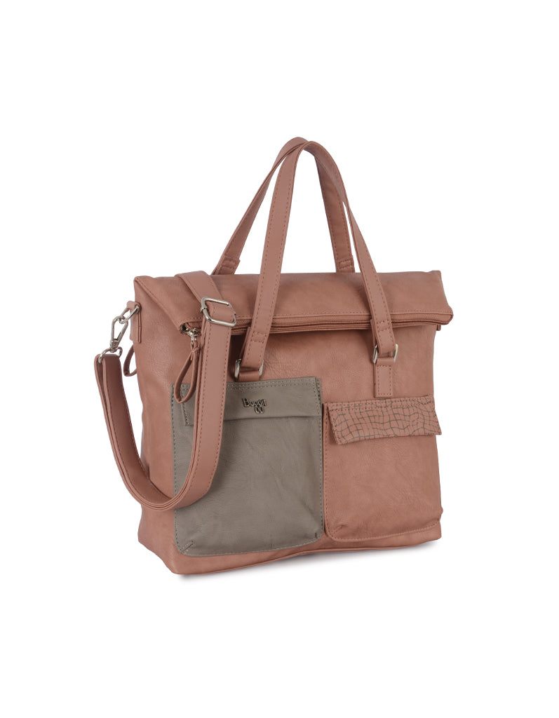 Burdy Pink Medium Tote Bag