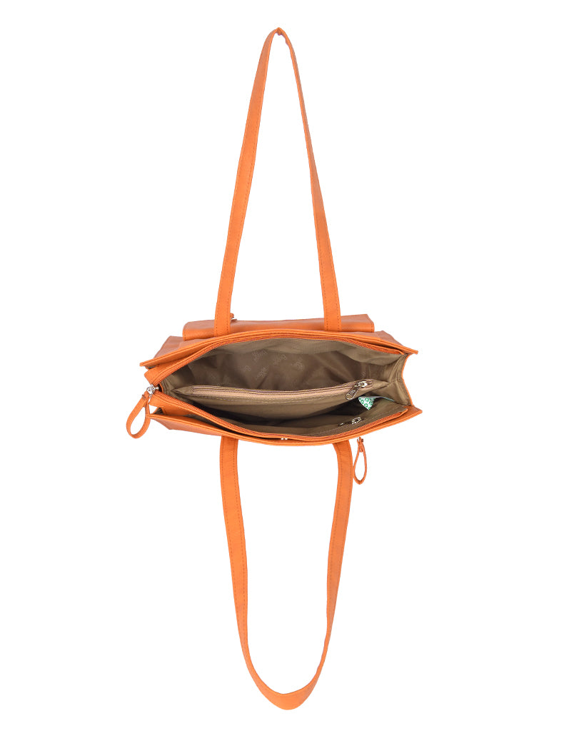 Circa Mustard Medium Satchel Bag