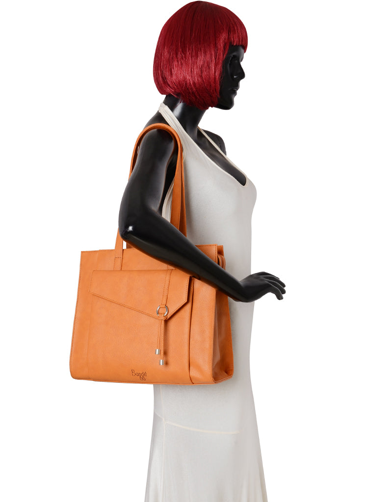 Circa Mustard Medium Satchel Bag