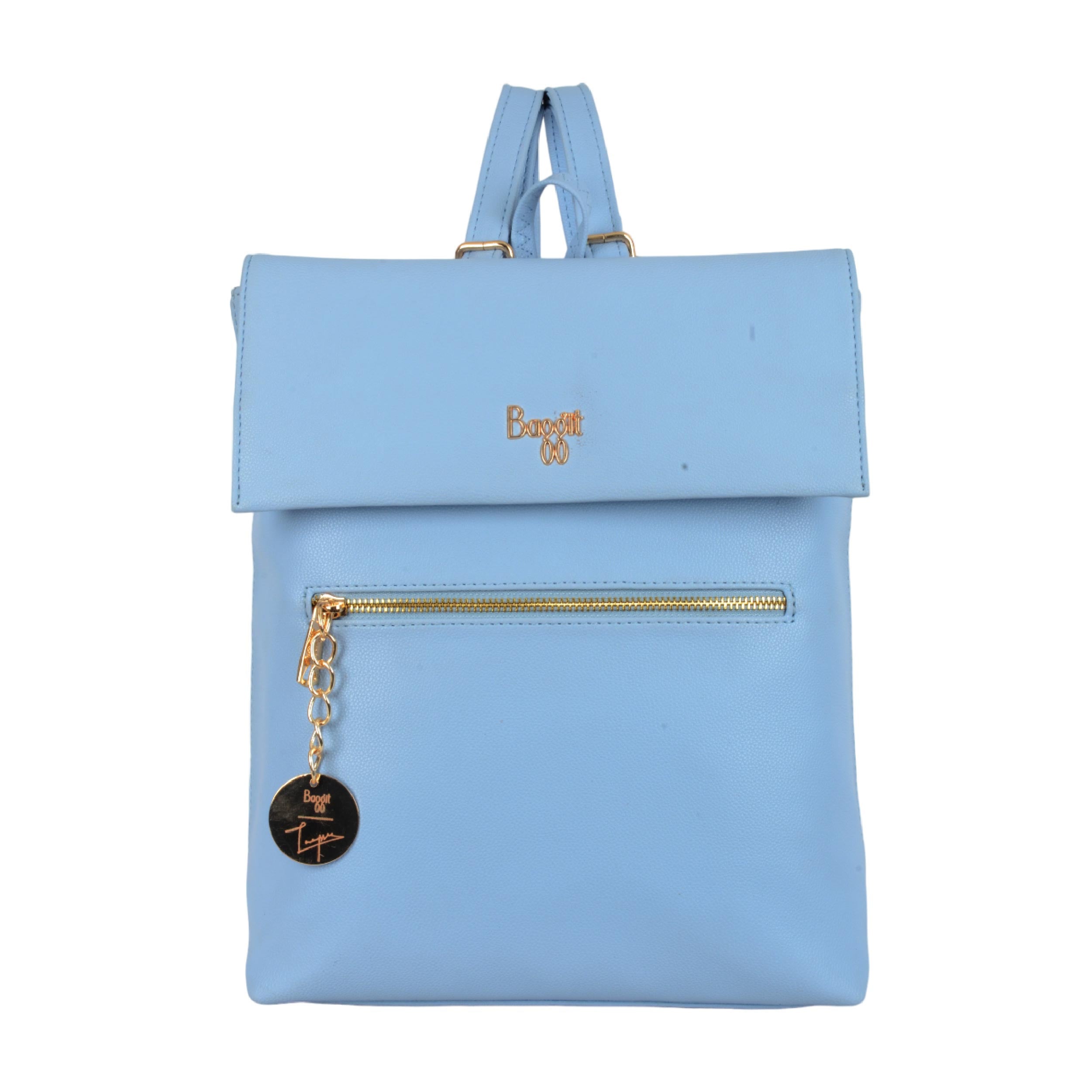 Cole Blue Medium Backpack