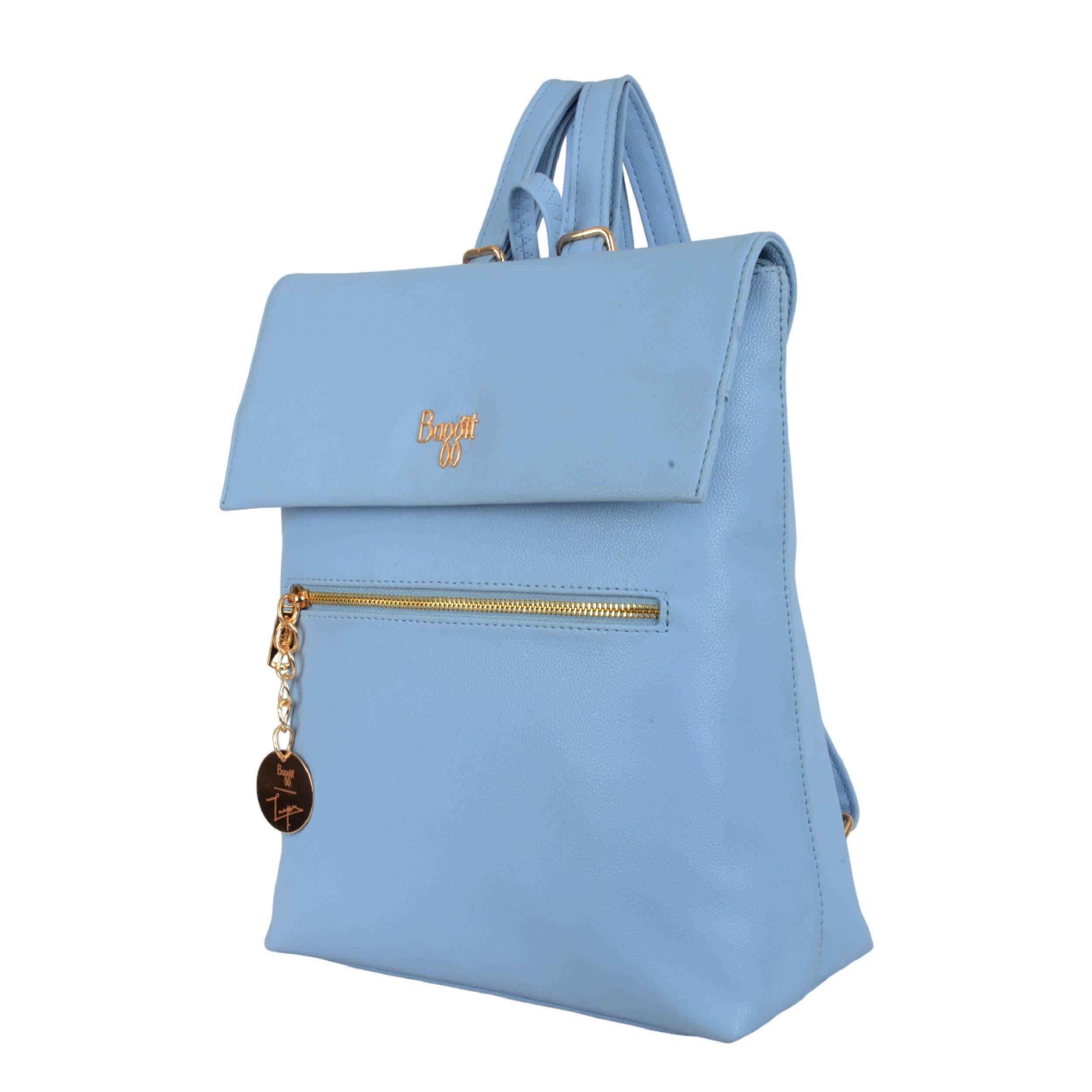 Cole Blue Medium Backpack