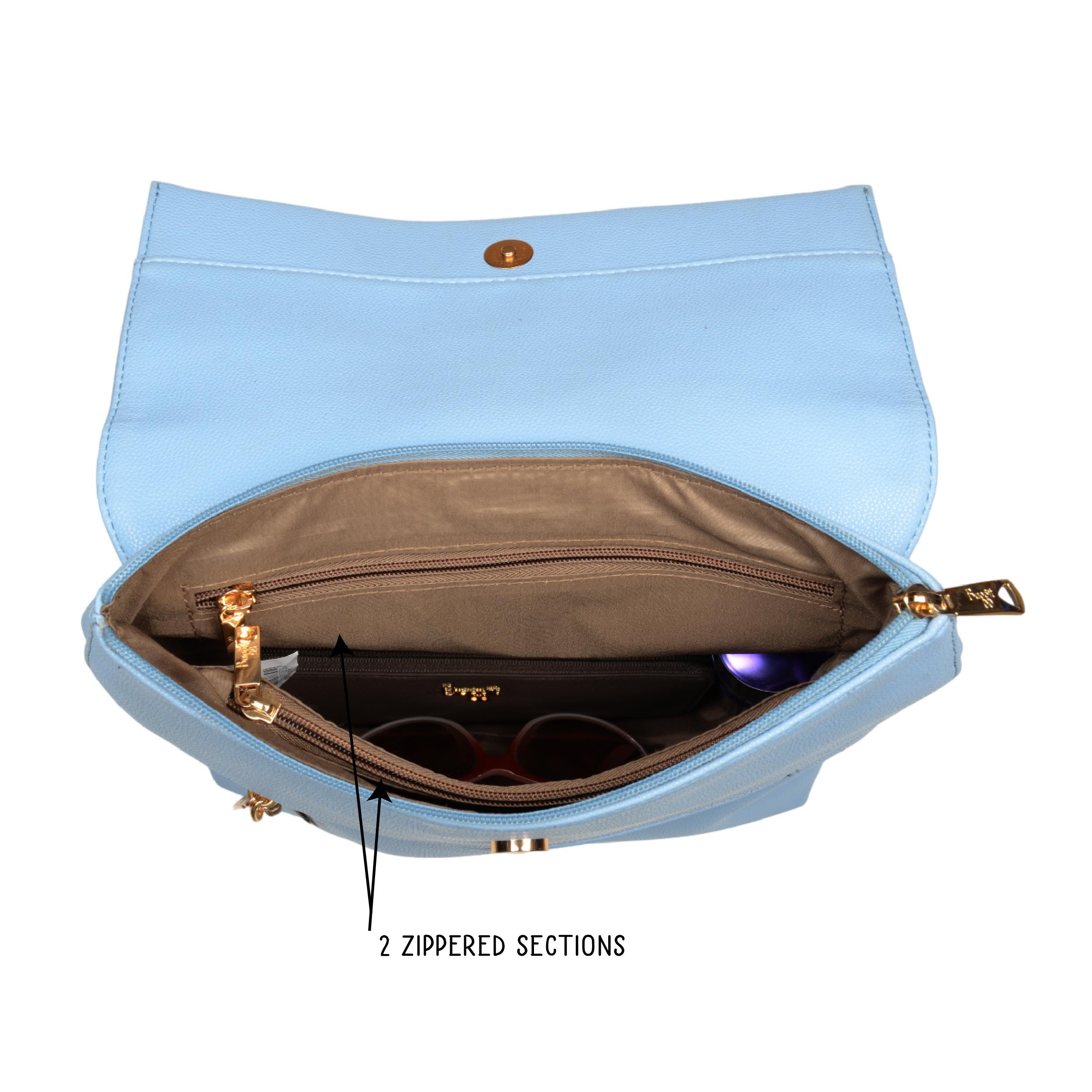 Cole Blue Medium Backpack