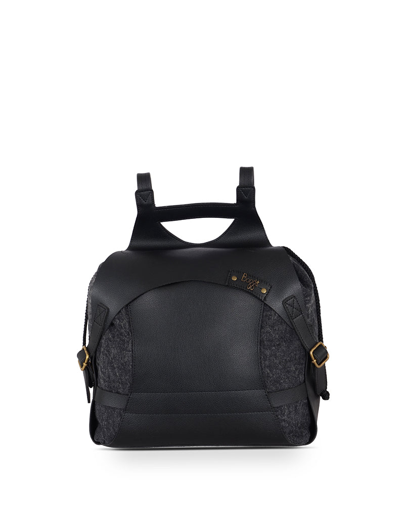 Dandol Black Large Backpack Bag