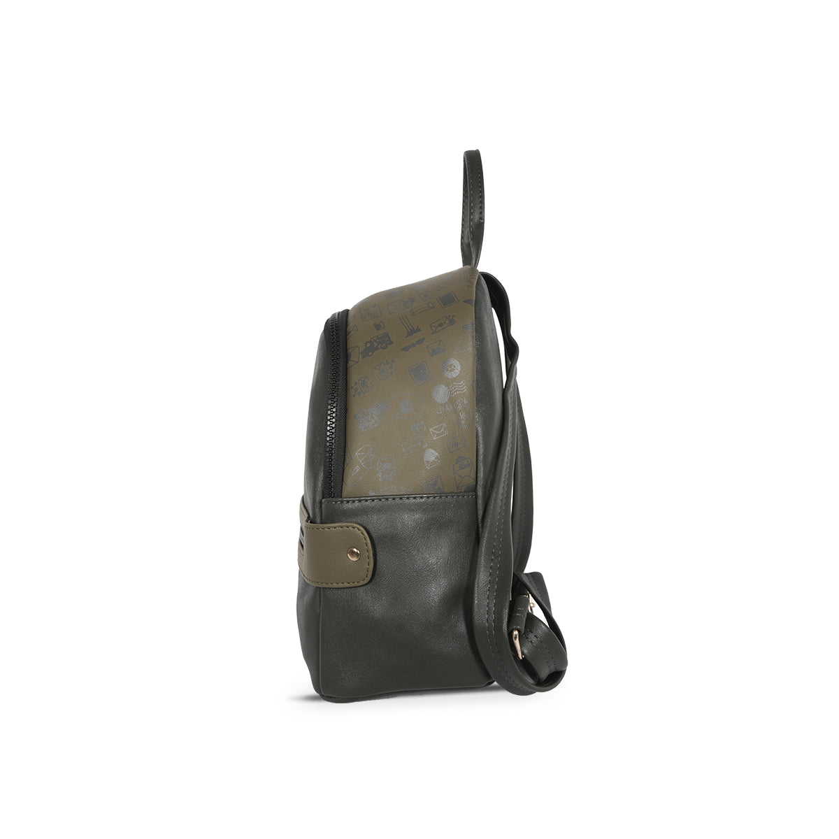 Danial Grey Medium Backpack Bag