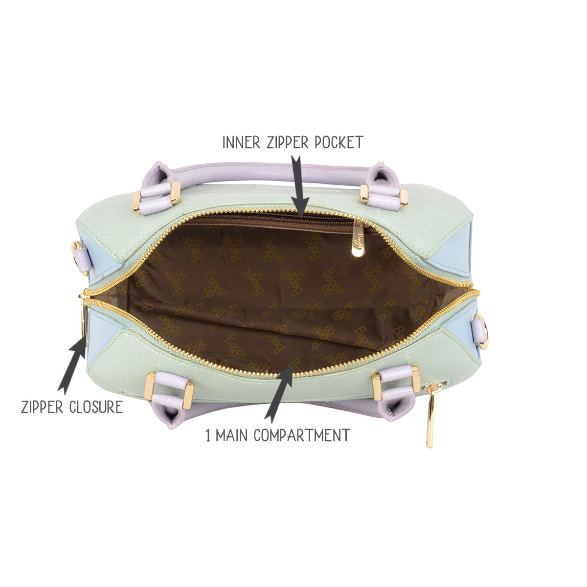 Dekan Green Medium Duffel Bags