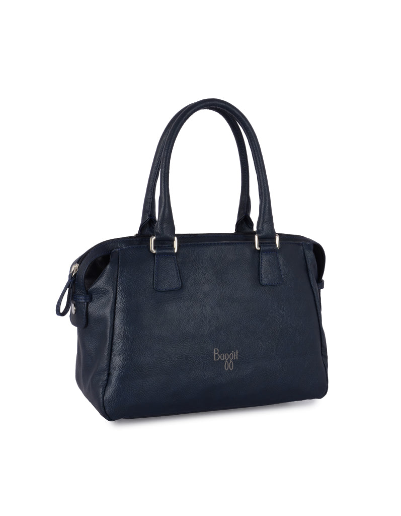 Edge Blue Medium Satchel Bag