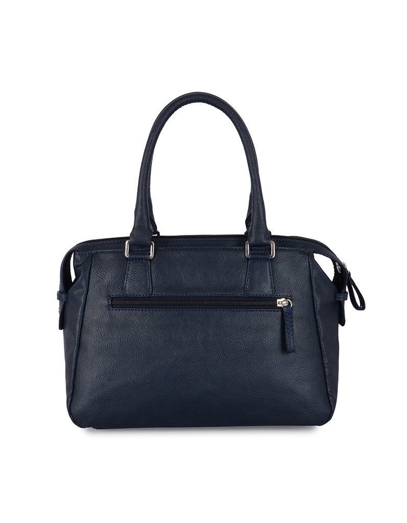 Edge Blue Medium Satchel Bag