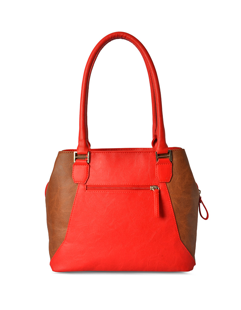 Emmanuel Red Medium Tote Bag