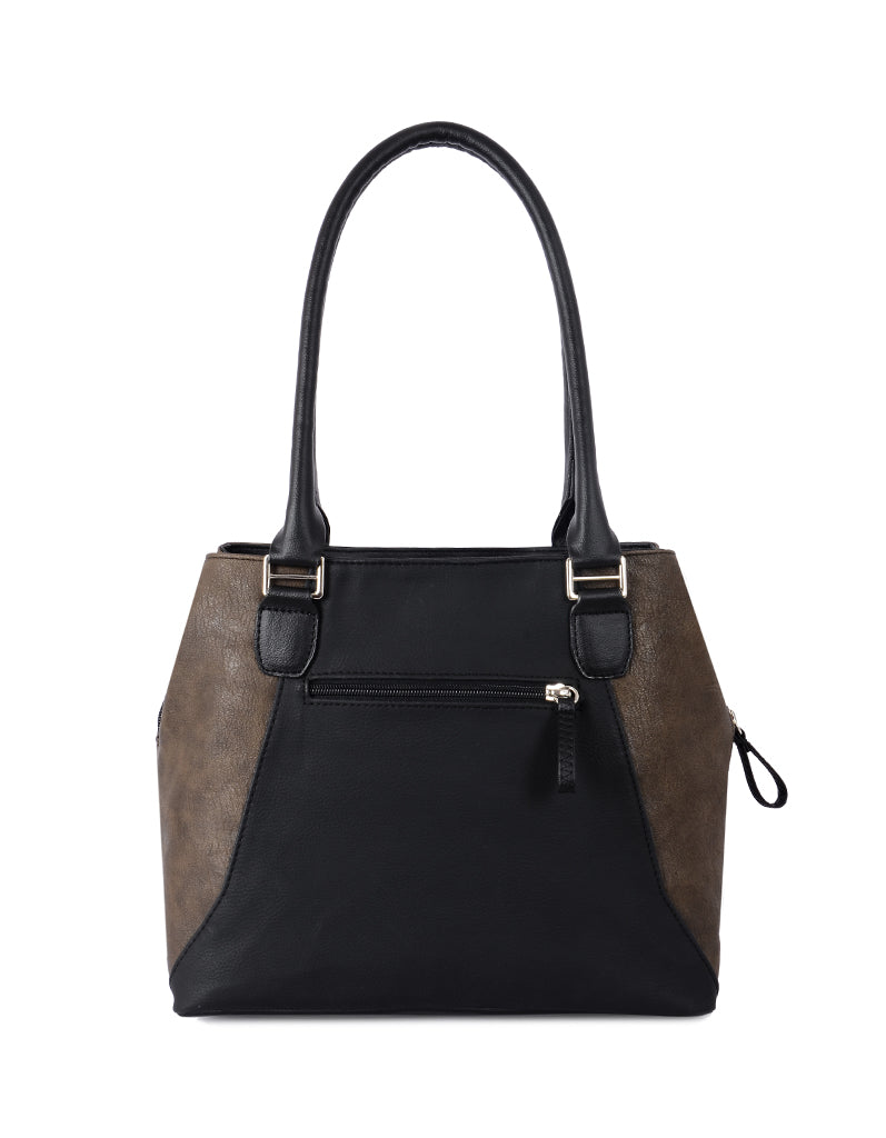 Emmanuel Black Medium Tote Bag