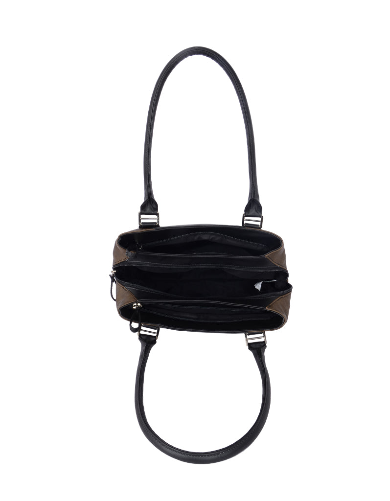 Emmanuel Black Medium Tote Bag