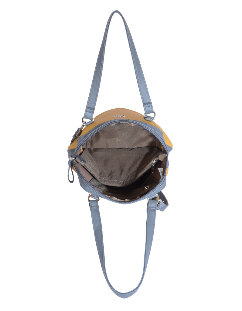 Ferrari Yellow Medium Hobo Bag