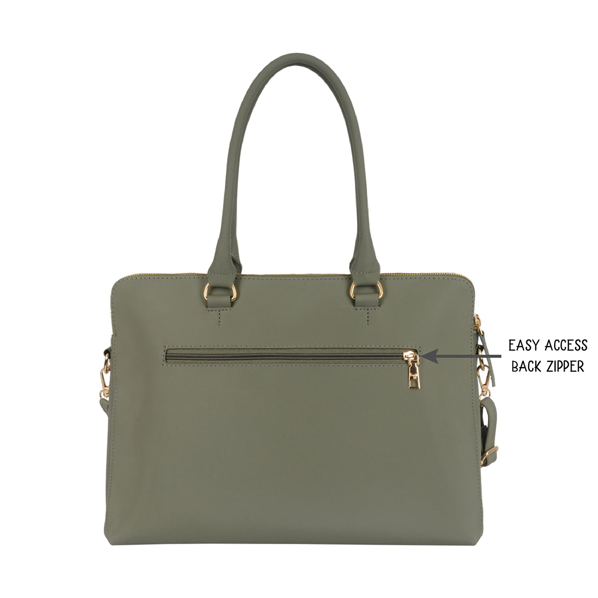 Forager Green Large Tote