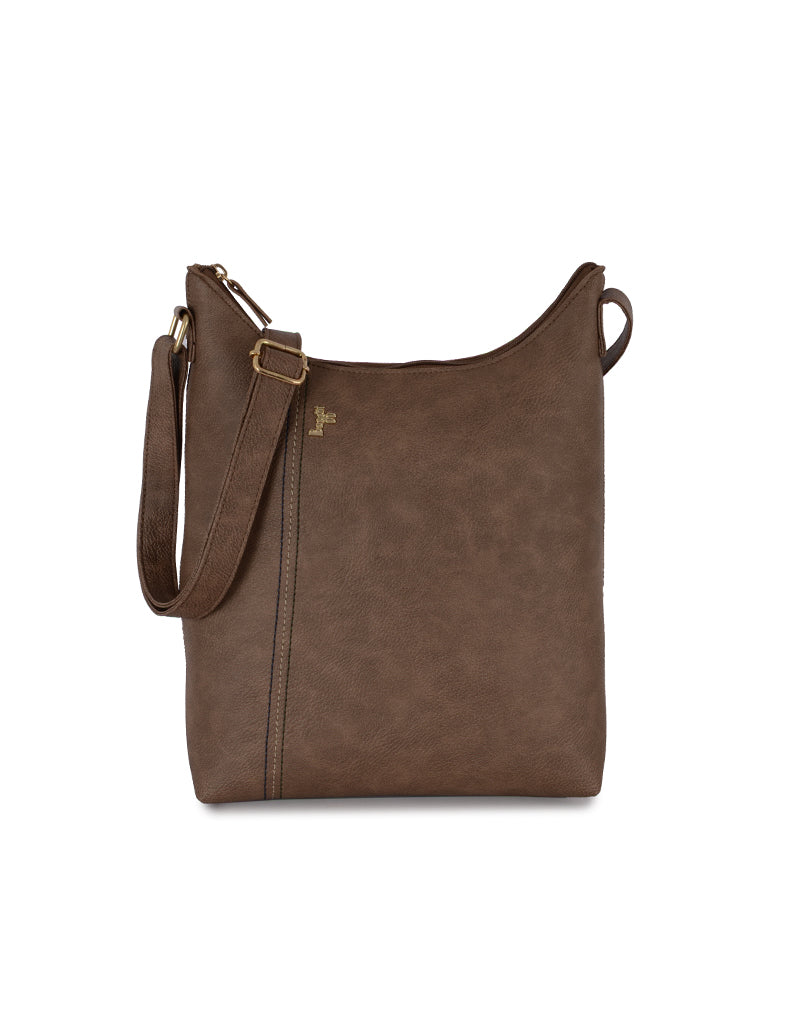 Georgia Beige Large Hobo Bag