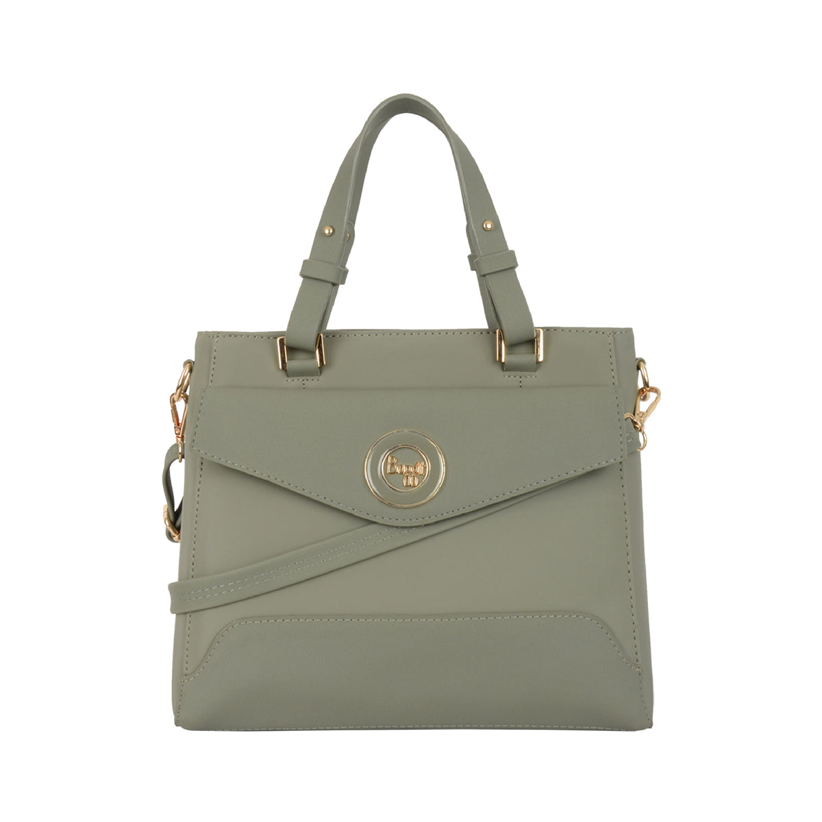 Ginnie Green Medium Tote Bags