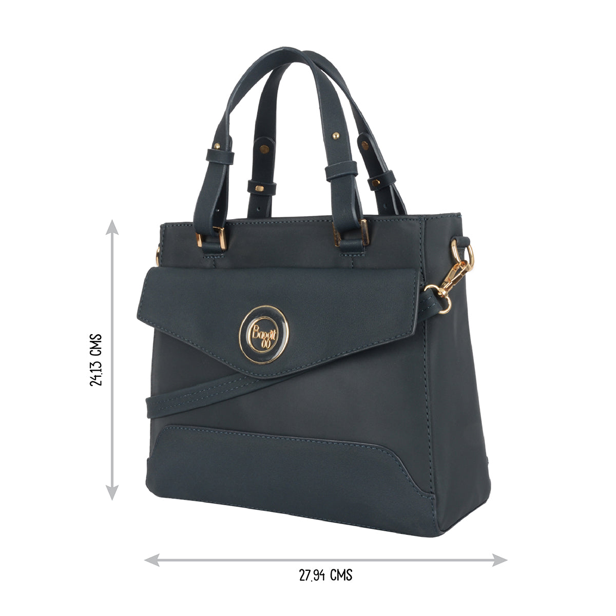 Ginnie Blue Medium Tote