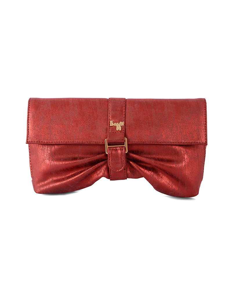 Grunt Red Small Clutch Bag