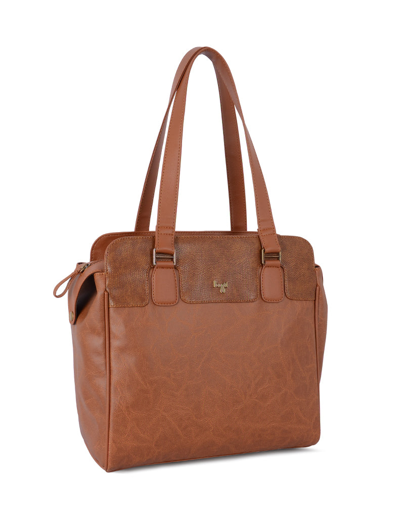 Hummus Tan Medium Tote Bag