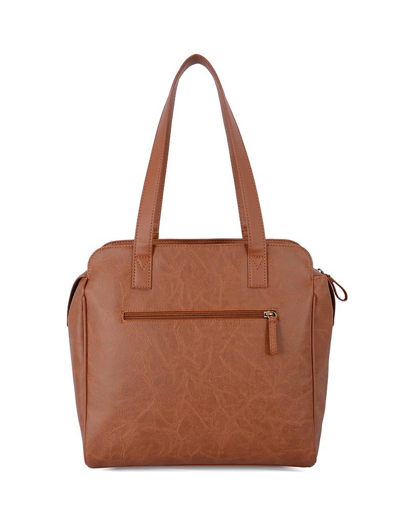 Hummus Tan Medium Tote Bag