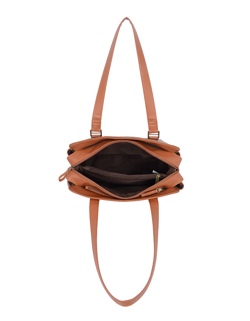 Hummus Tan Medium Tote Bag