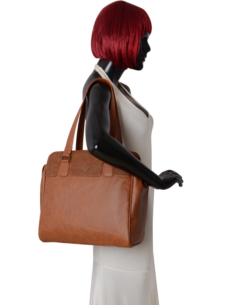 Hummus Tan Medium Tote Bag