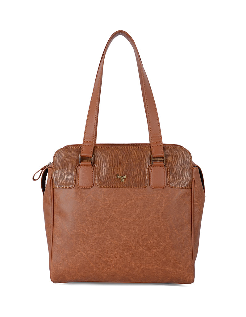Hummus Tan Medium Tote Bag