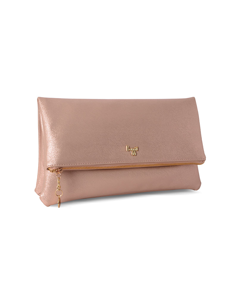 Isa Pink Small Clutch Bag