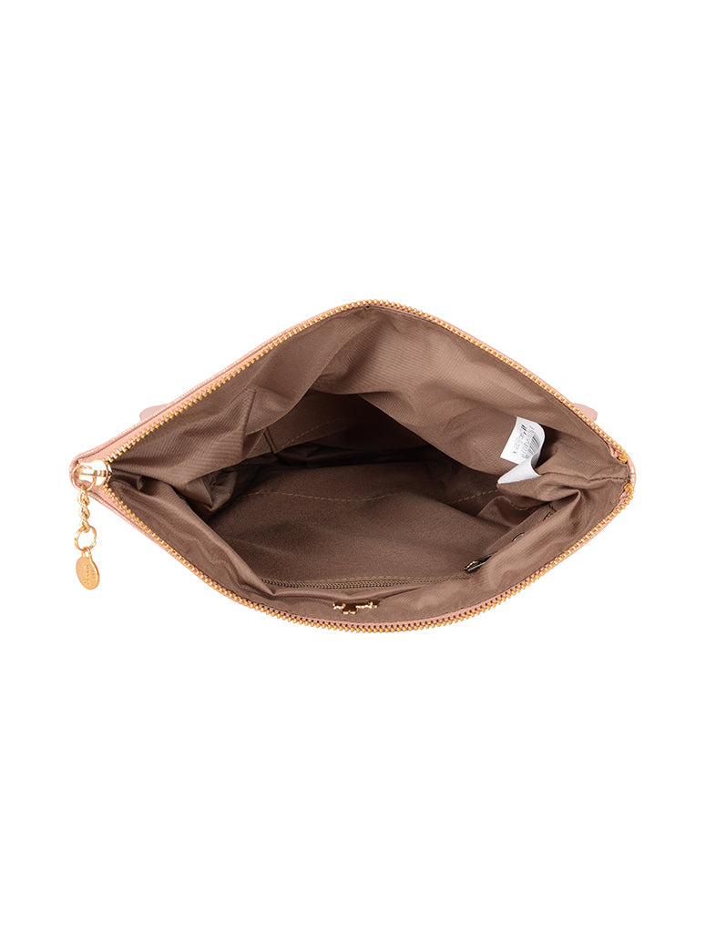 Isa Pink Small Clutch Bag