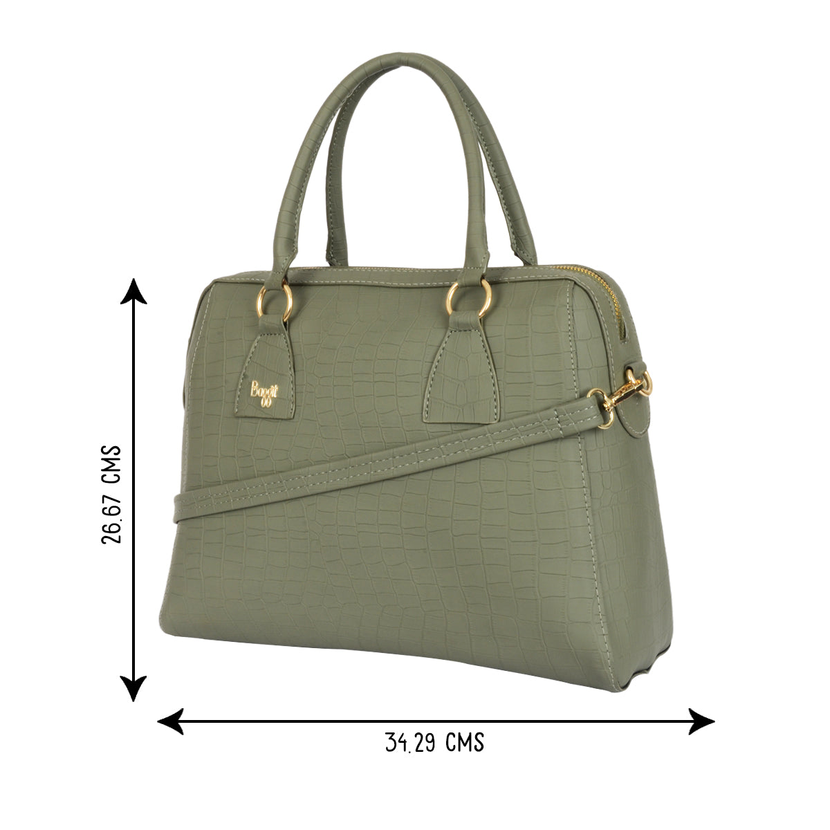 June Green Large Duffel Bag
