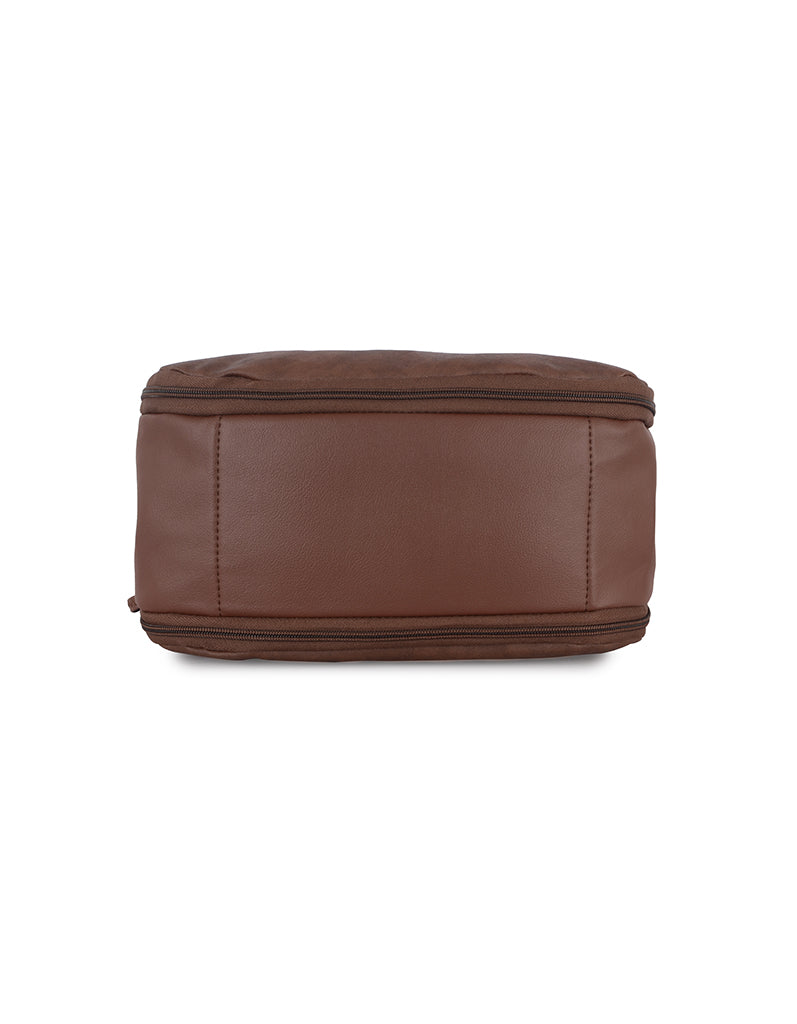 Kerry Brown Medium Saddle Bag