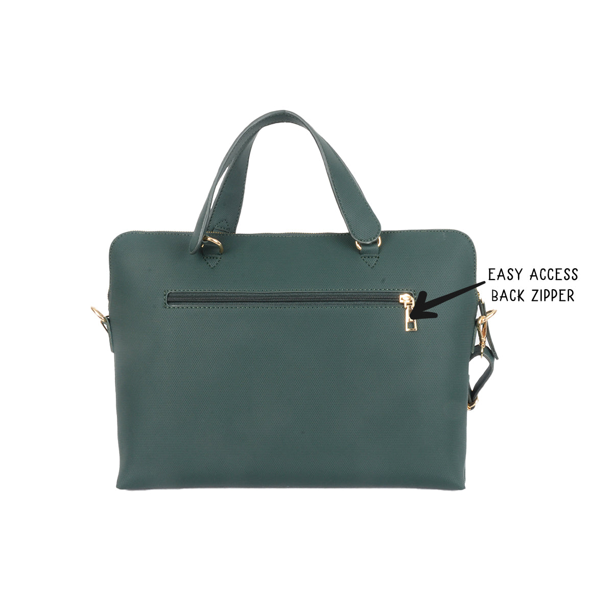 Ladyboss Green Large Satchel Bags