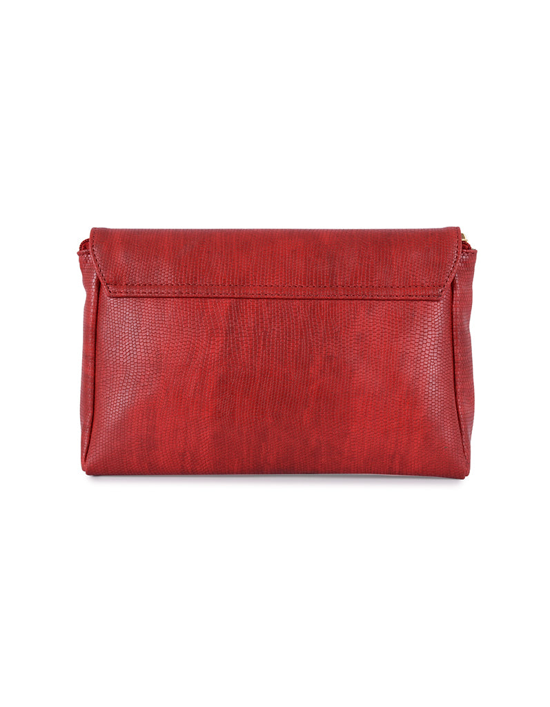 Least Red Small Clutch Bag