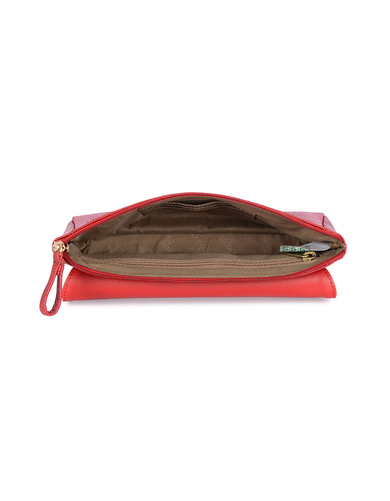 Least Red Small Clutch Bag