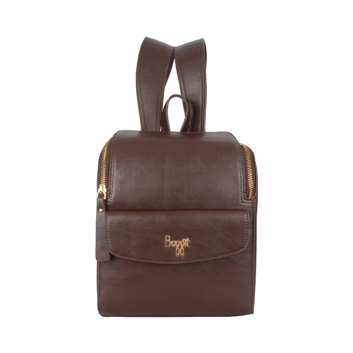 Linger Brown Small Backpack Bags