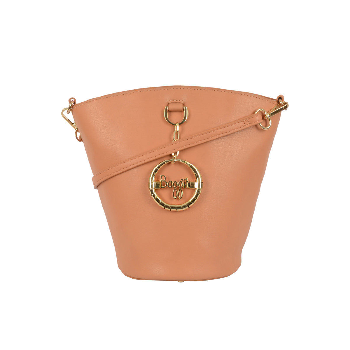 Louie Peach Small Shoulder Bag