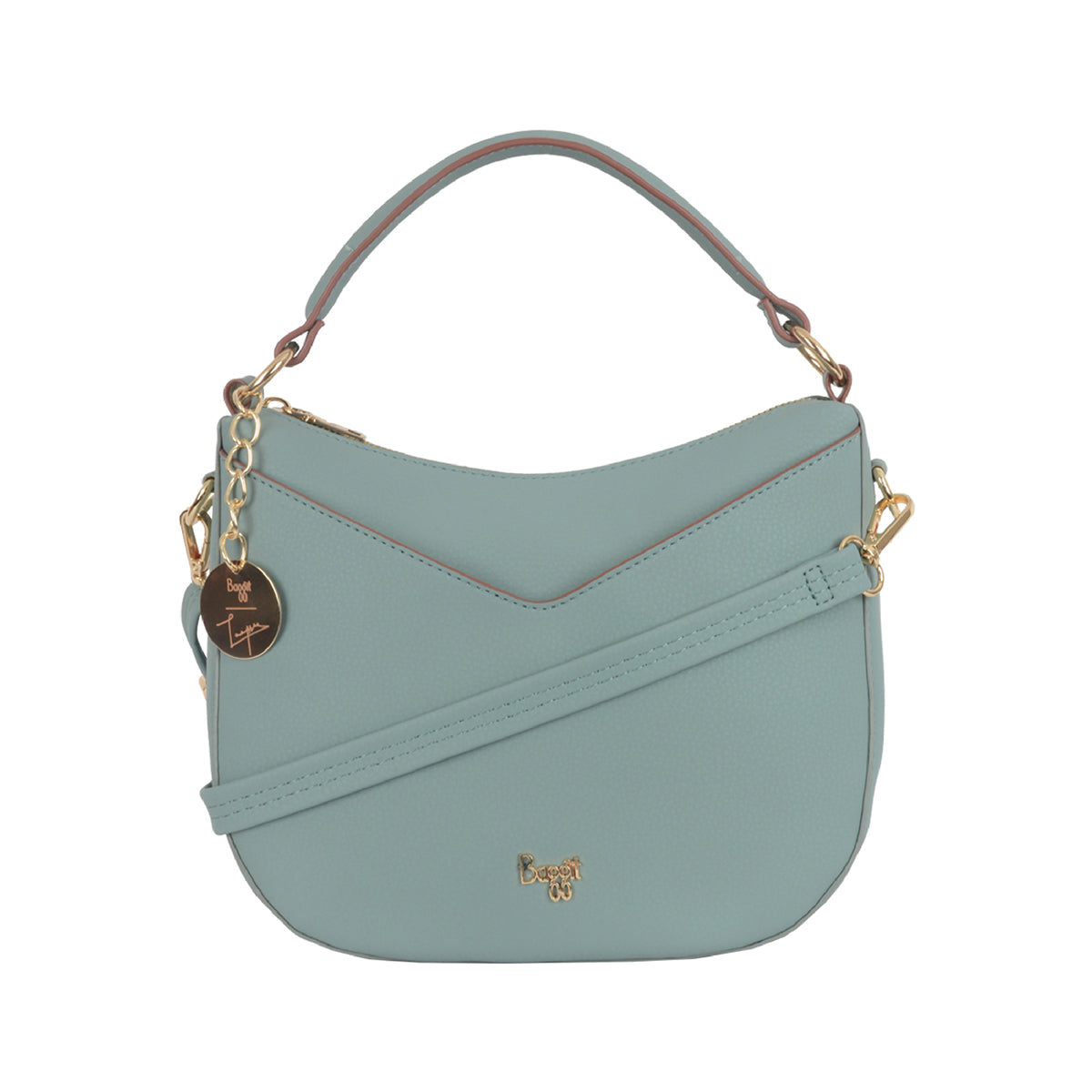 Make Blue Small Hobo Bag