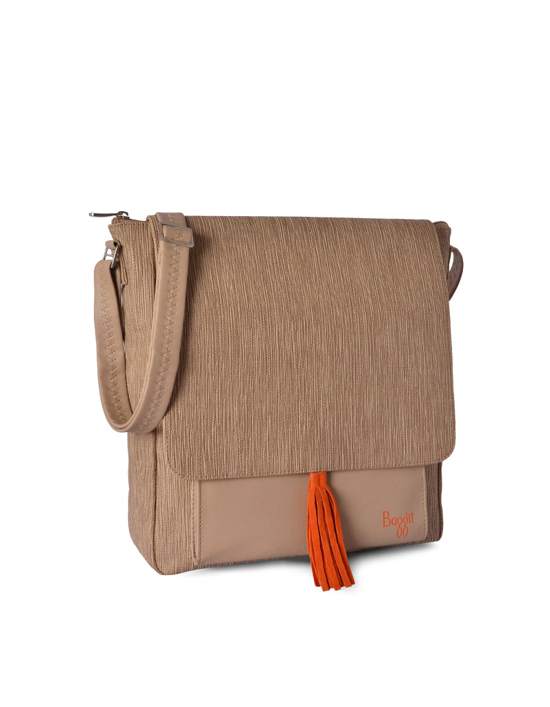 Meek Beige Large Tote Bag