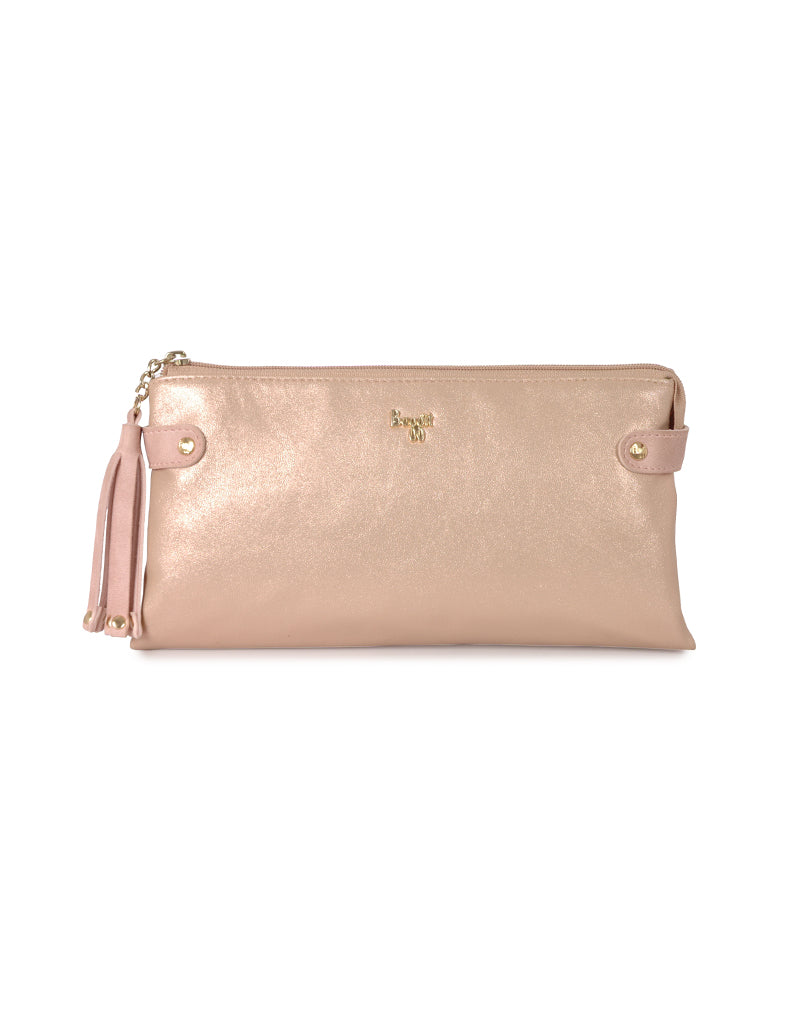 Moonlight Pink Small Clutch Bag