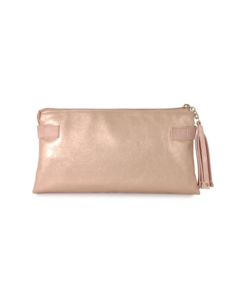 Moonlight Pink Small Clutch Bag