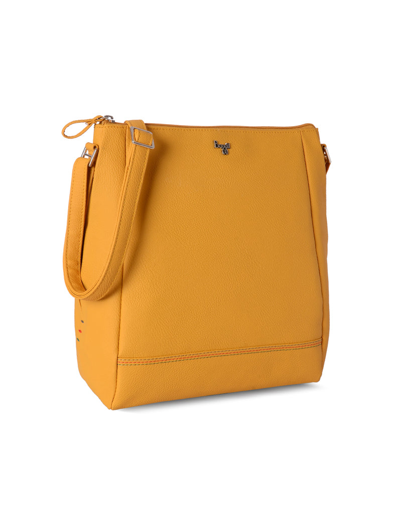 Mousse Yellow Large Tote Bag