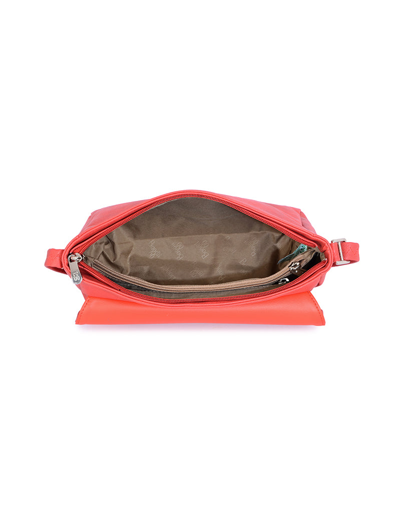 Mugsy Red Small Satchel Bag